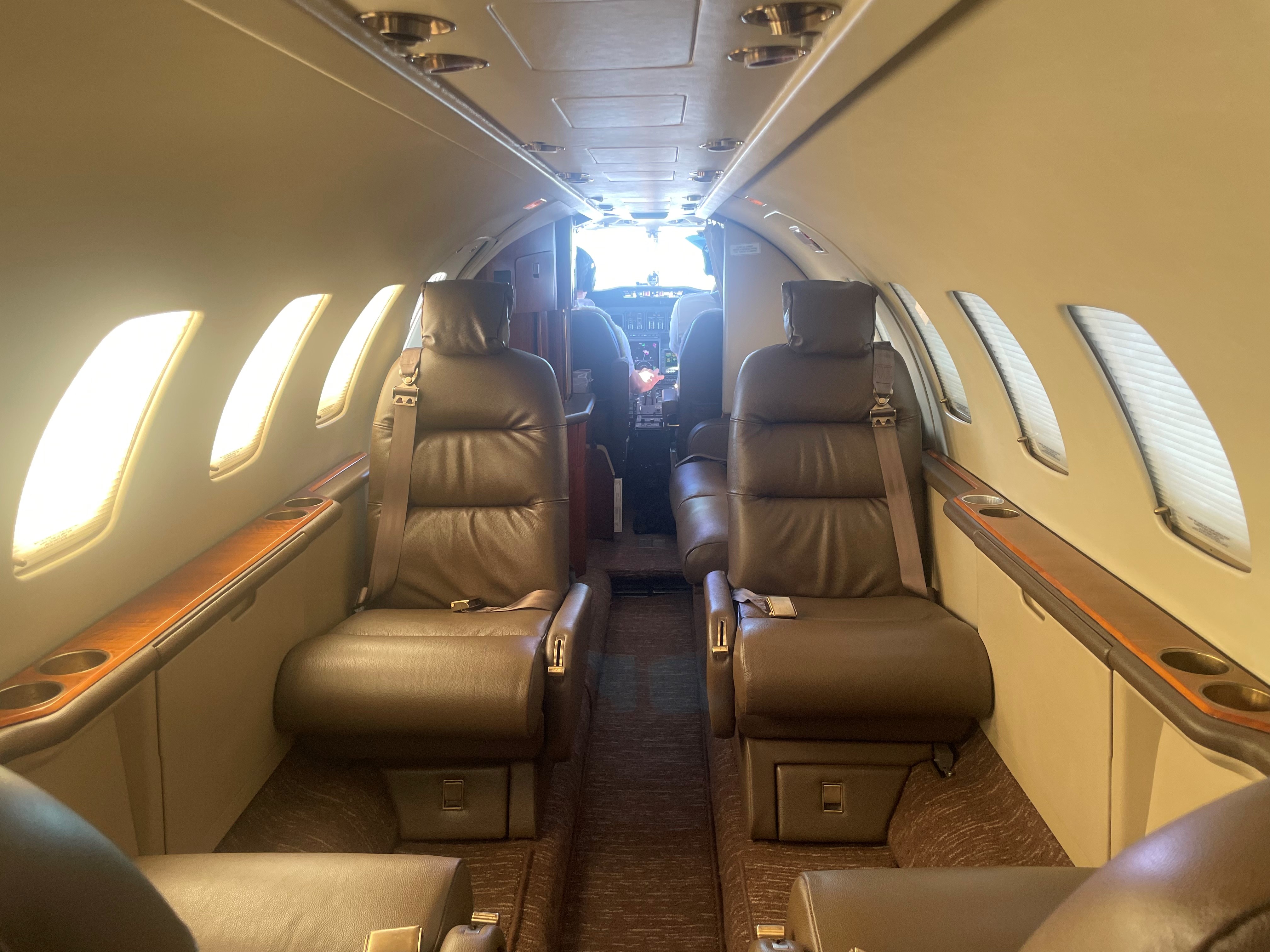 Citation Ultra N204BG interior