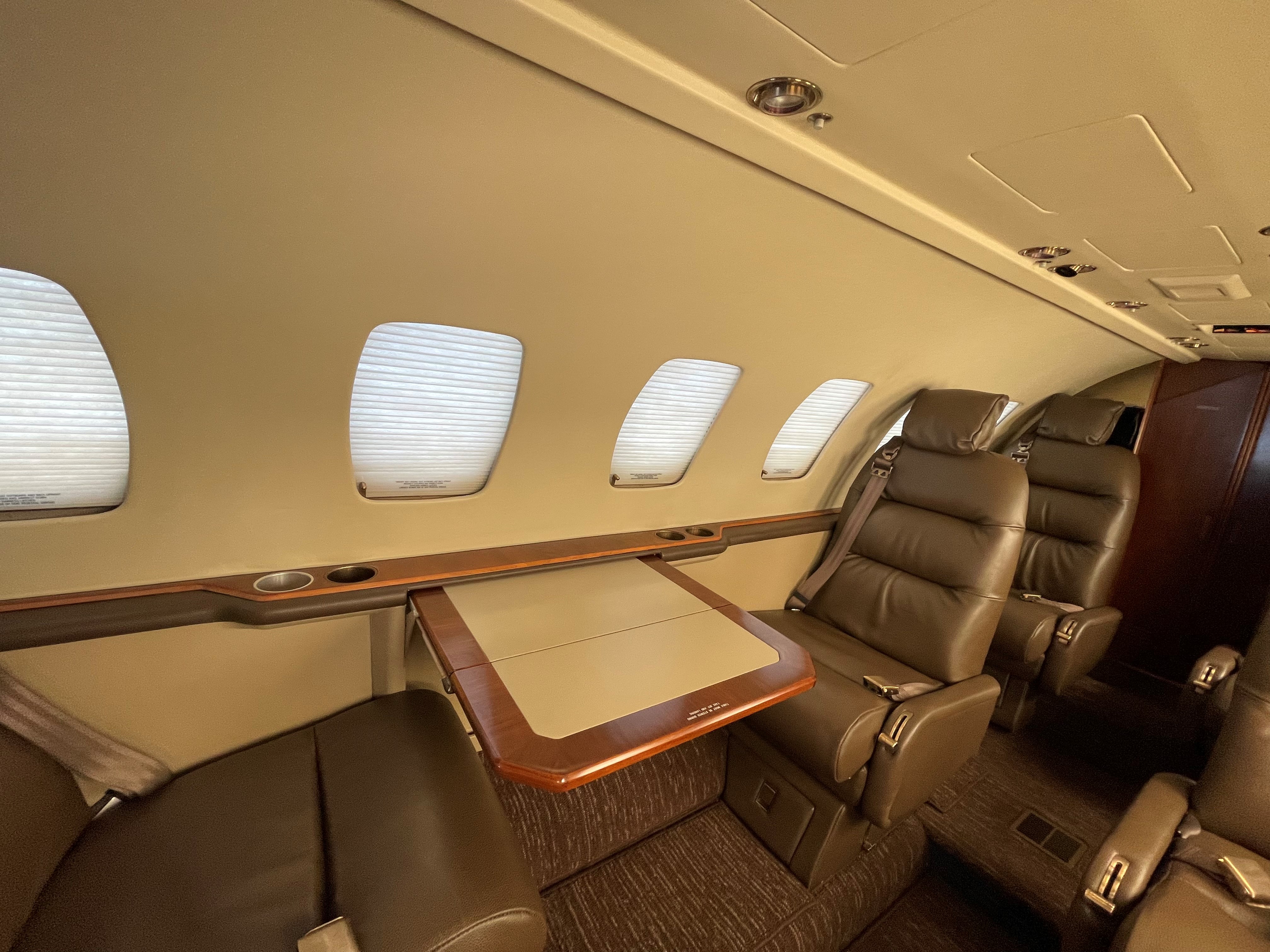 Citation Ultra N204BG cabin
