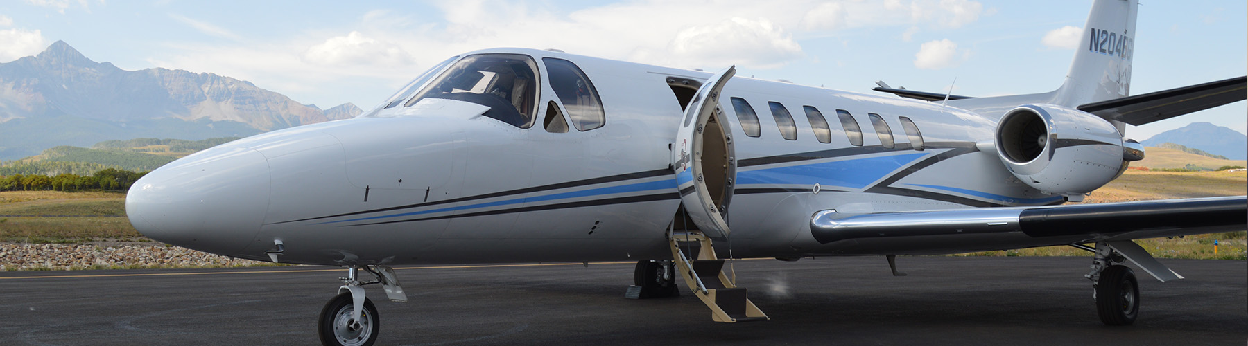Precision Aviation aircraft in flight