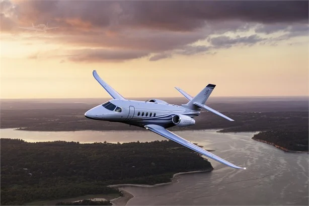 Cessna Citation Latitude aircraft in flight